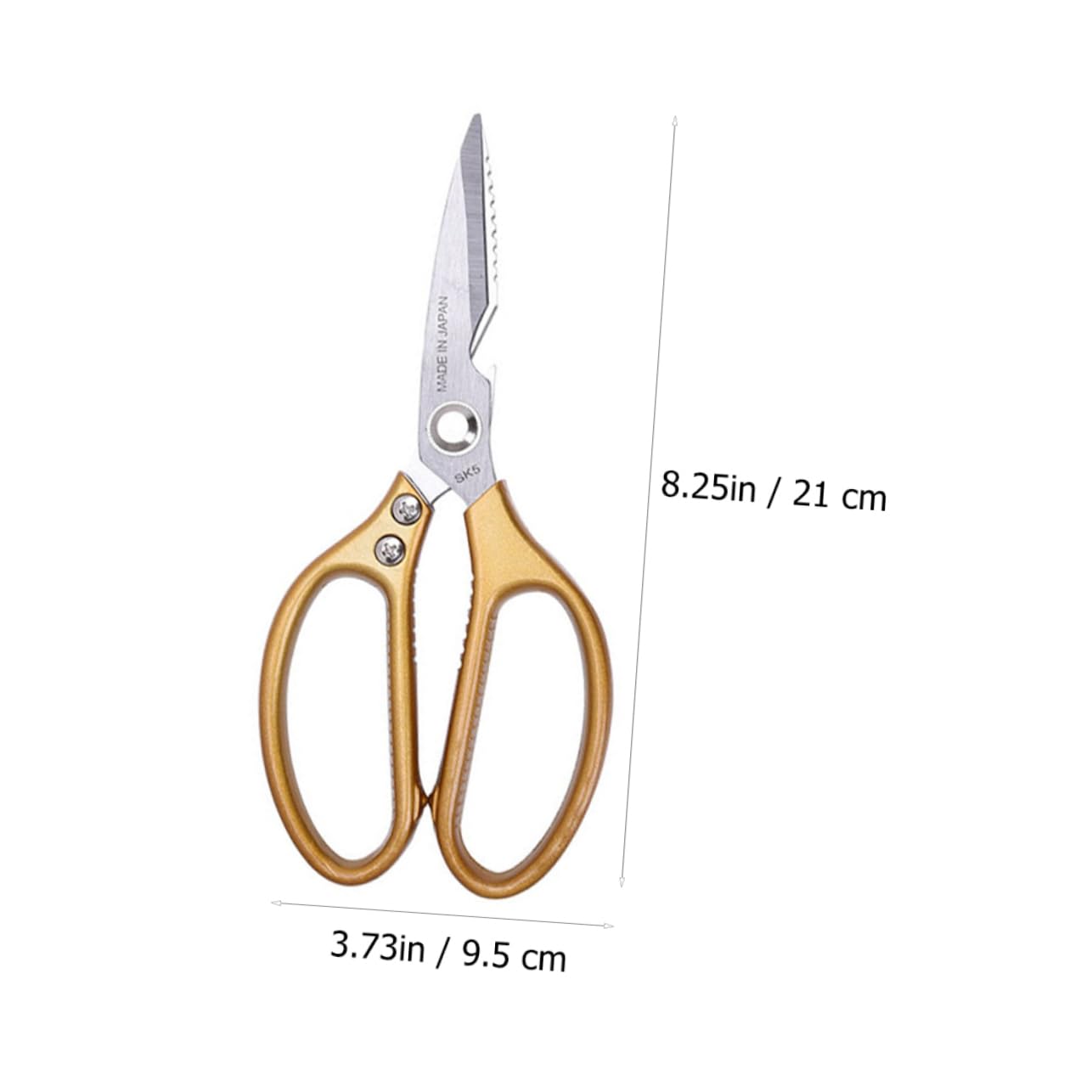 OFFSCH Stainless Steel Food Shear Multi Functional Kitchen Scissors for Chicken Bone Cutting Household Shears for Poultry and Food Preparation Strong and Design