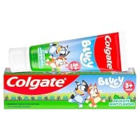 Colgate Kids Bluey Mint-Flavoured Fluoride Toothpaste 3+ Years – Gentle Toothpaste for Kids – Contains Dentist-Recommended Level of Fluoride – Maximum Cavity Protection – 4X Stronger Enamel*