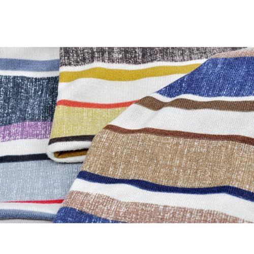 Image of Youstylo Men's Women's Slouchy Blended Cotton Summer Winter Beanie Skull Multicolor Cap - SB3036 (Free Size)