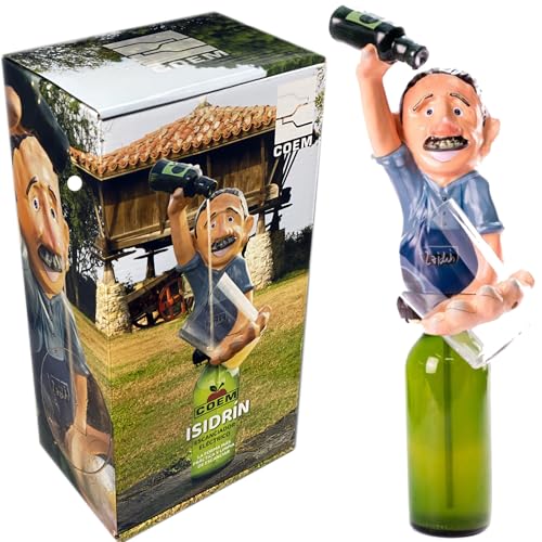 Escanciador de Sidra Electrico - Regalos Originales para Hombre - Echador de Sidra con bateria para Disfrutar un Culín de Sidra Fresco y Burbujeante - Dosificador Sidra (Isidrin)
