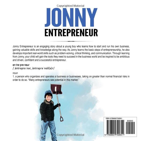 Jonny Entrepreneur: The Next Generation Of Business Leaders; A Child's Journey To Success - Image 2