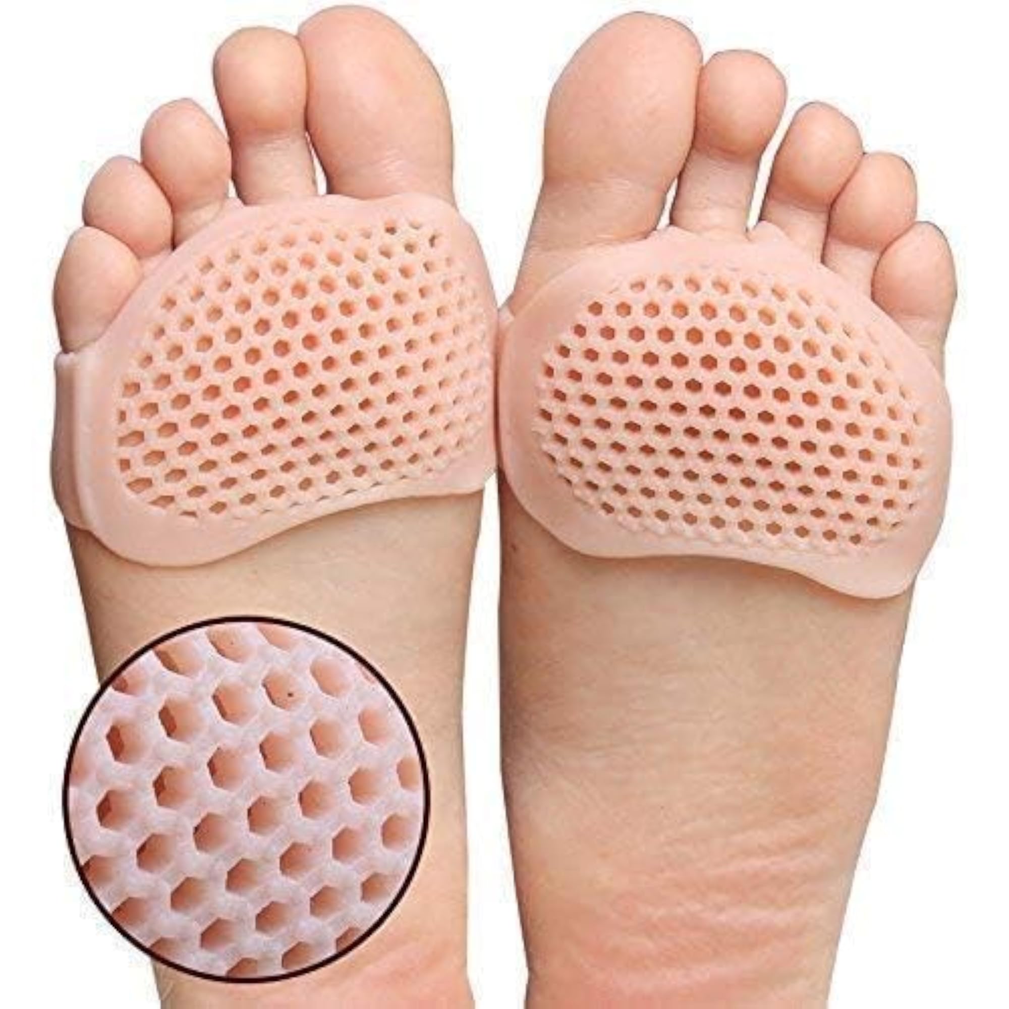 Silicone Gel Half Toe Sleeve Socks for Pain Relief