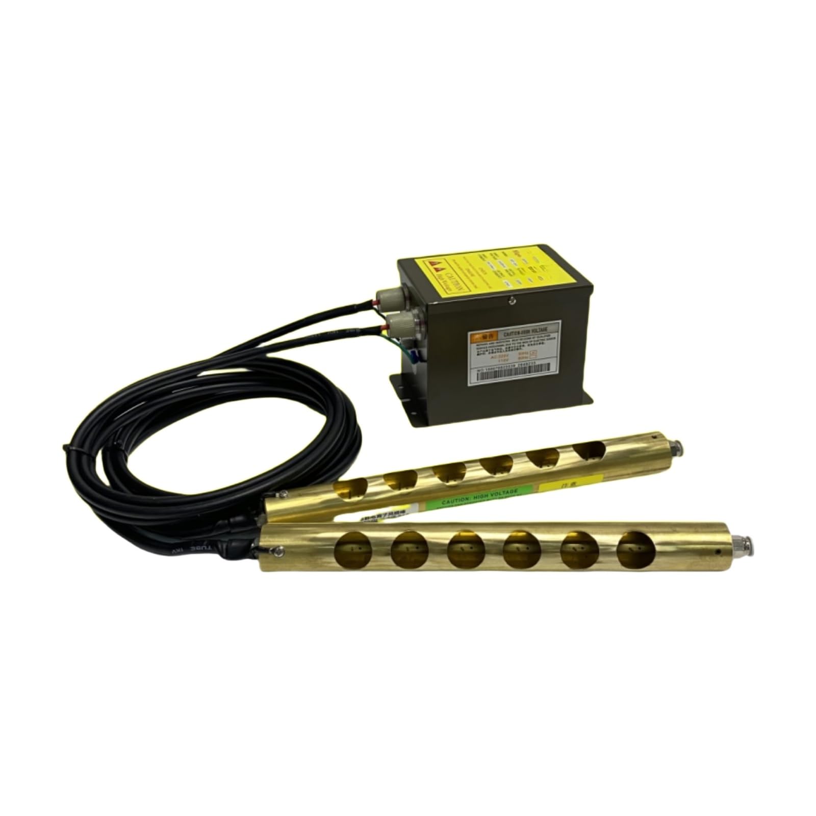 ST502A Barras de aire iones antiestáticos polvo cobre ST402A eliminación electrones estáticos | 2 PCS 1500mm Copper bar+1 power supplies