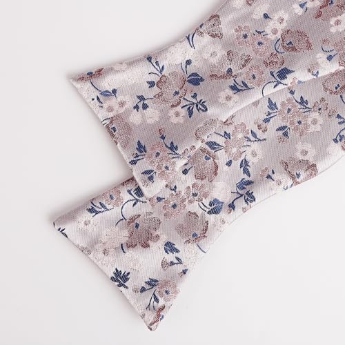 Image of Alizeal Mens 2pcs Floral Bow Tie Set