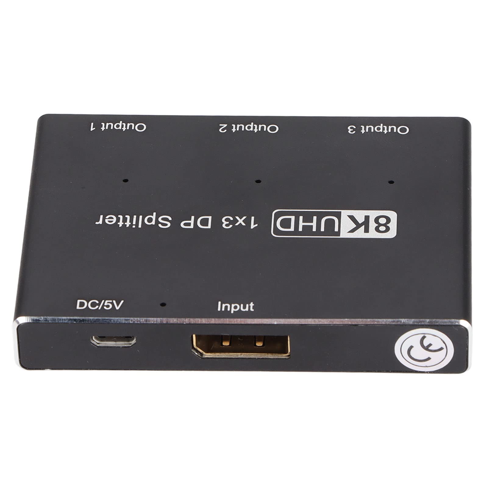 Rozdzielacz DisplayPort 8K, Potrójny Koncentrator MST, Adapter 1x3 dla Systemu IOS, Kompaktowa Konstrukcja, Wyjście 4K 144 Hz