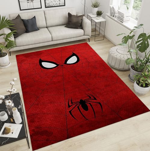 Tapete decorativo 3.3' x 5' Spider ojos rojos miniatura 1