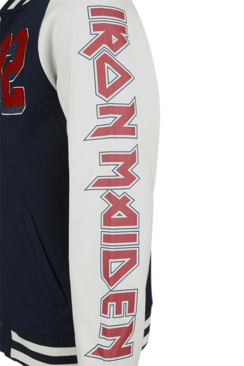 Iron Maiden NOTB Coaches Homme Veste Varsity multicolore 60% Coton, 40% Polyester