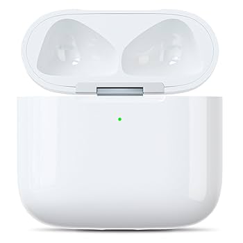 AirPods4本体 ホワイト 充電ケース付き※左耳イヤフォン不良 Amazon | PIAQEIOZ 充電ケース AirPods4との互換性あり AirPods4