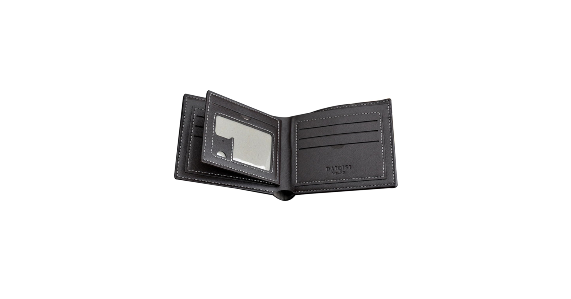 TEN×HOS WALLET BLACK Amazon.com: gzcz Black Leather Bifold Wallets