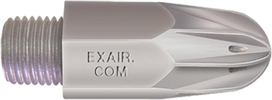 Mini Super Air Nozzle, 1/8 MNPT, Zinc/Aluminum