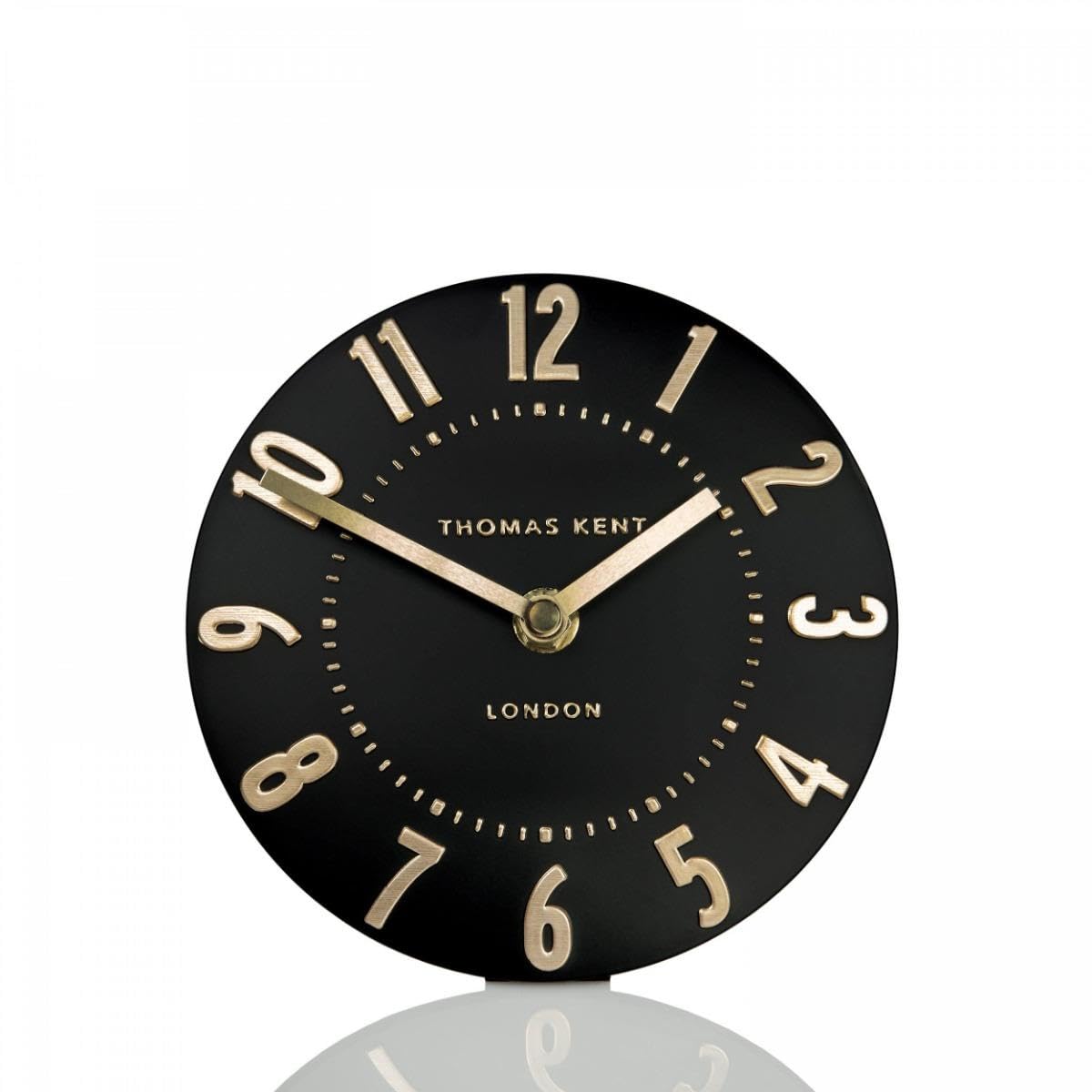 Thomas Kent London Mulberry Noir Small Mantel Clock - Image 2