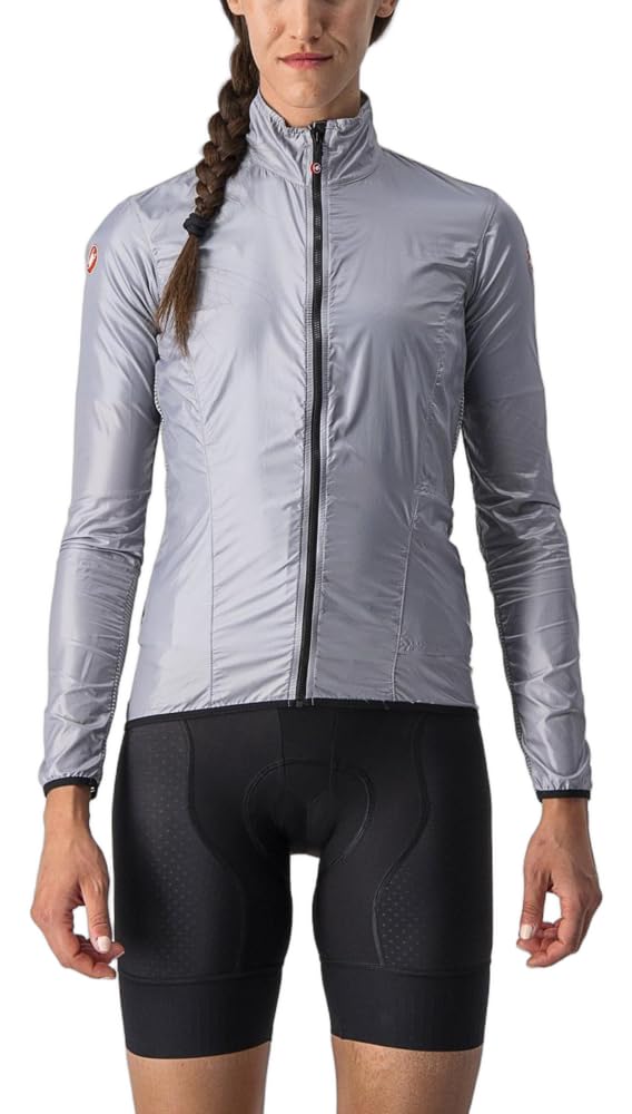 CASTELLI 4520089-870 ARIA SHELL W JACKET Women's Jacket Silver Gray L