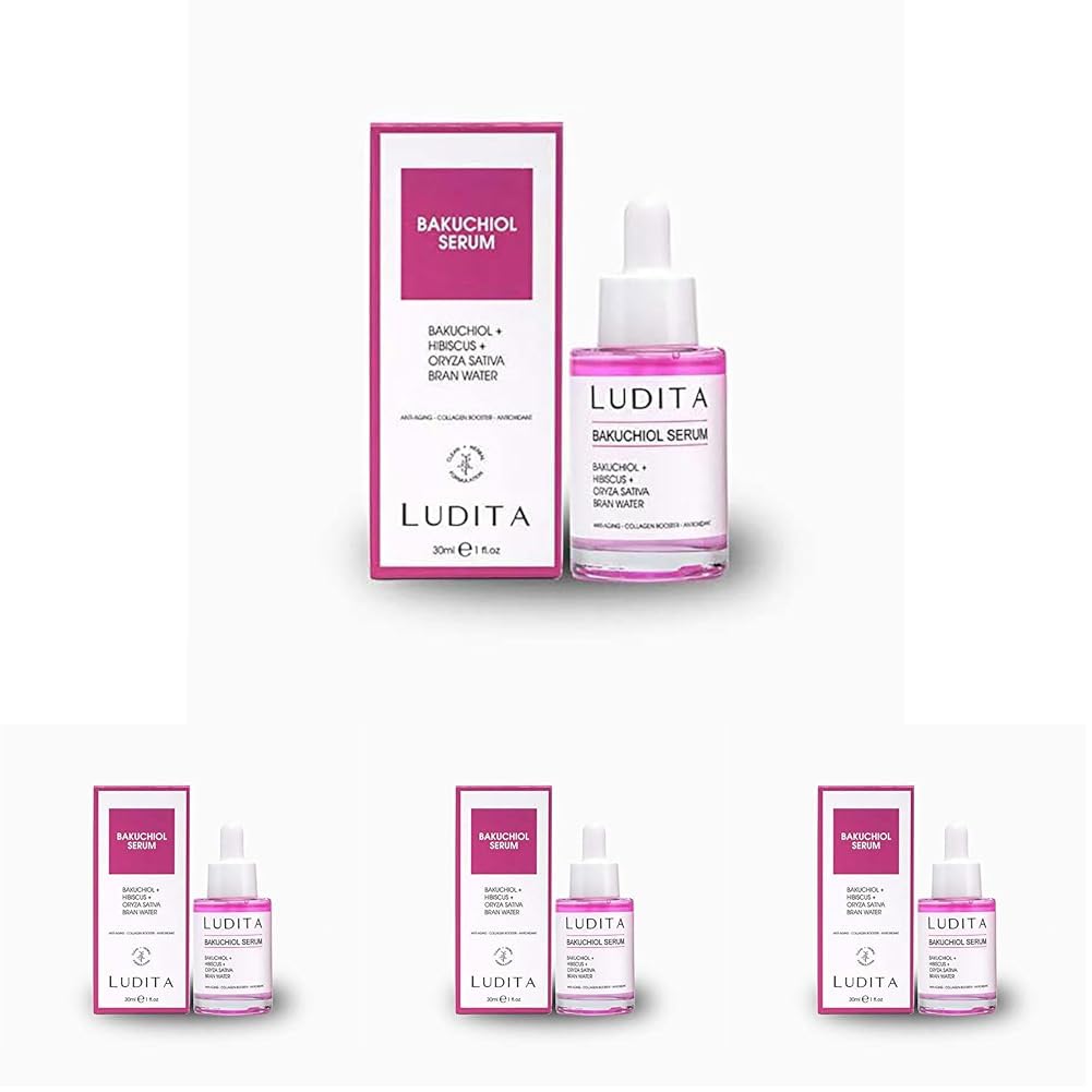 Yaşlanma Karşıtı Bakuchiol + Hibiscus Serum (Retinol Alternatifi) (4 paketi)