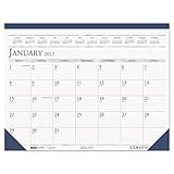 House of Doolittle 2017 Monthly Desk Pad Calendar, Classic, 22