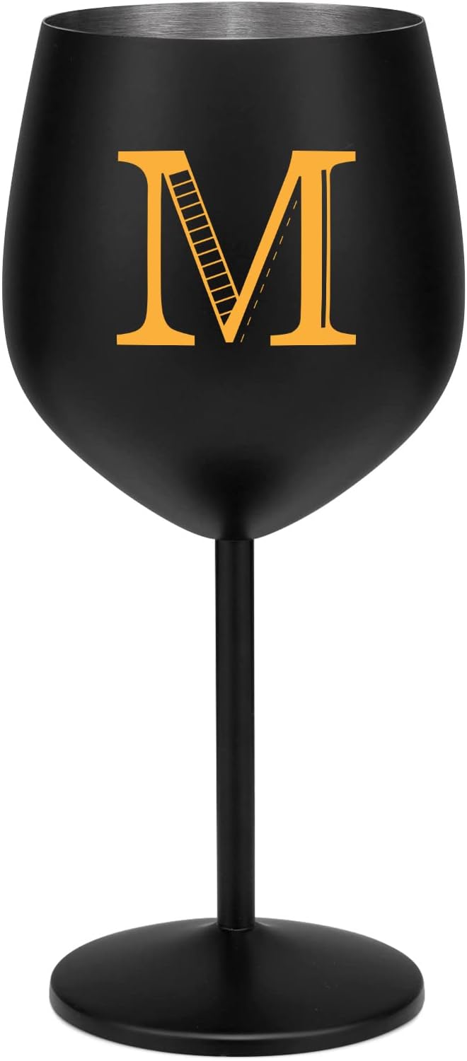 LiqCool Monogrammed Wine Glasses, Monogrammed Gifts for