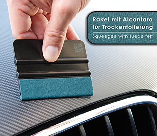 Rakel-Set von KING KONG STATE - hochwertiges Folierungs-Werkzeug-Set mit Präzisionsmesser und Folienrakel – Bild 5