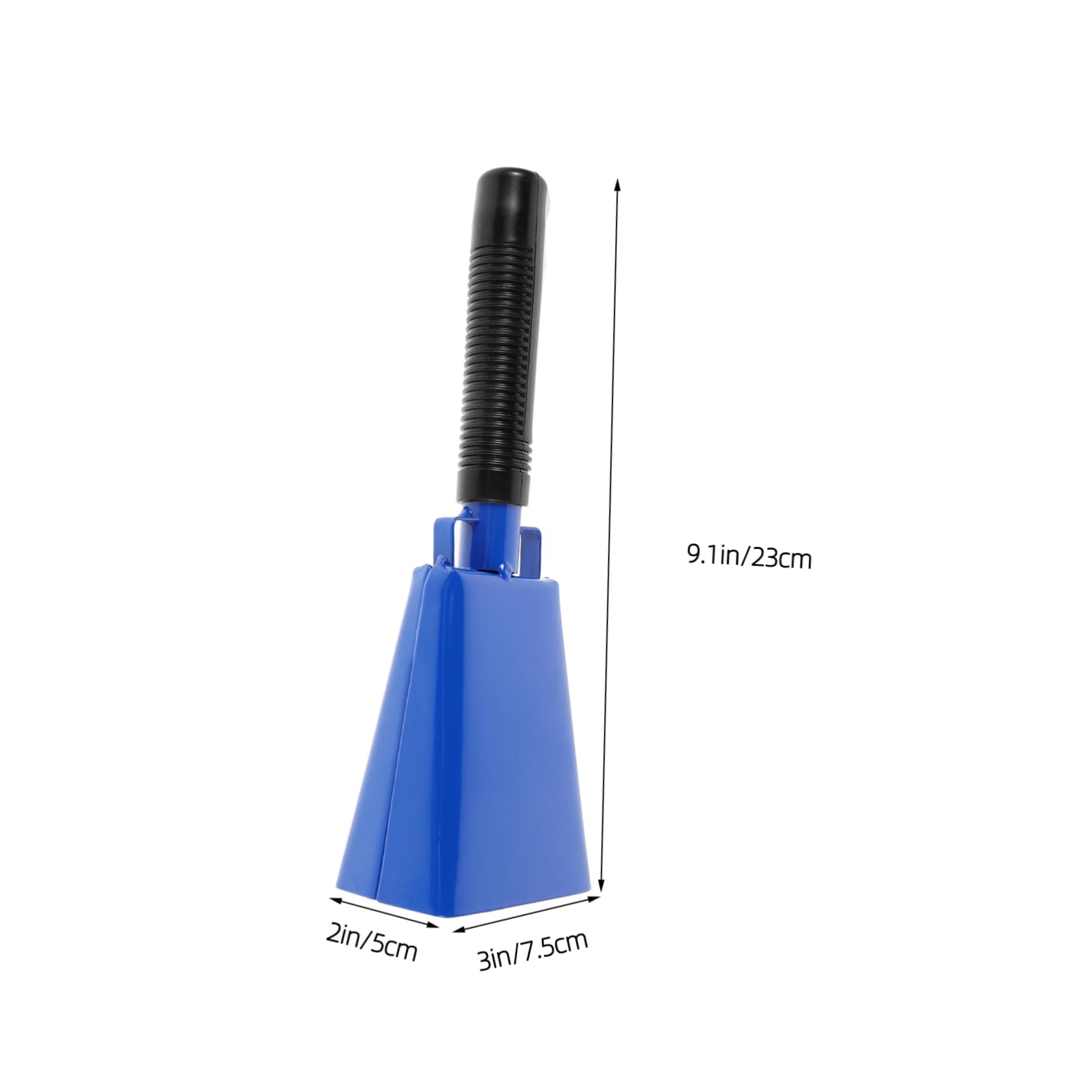 GOOHOCHY Sporting Event Essential: Metal Cow Bell Stick Noisemaker for Football and Hockey Games