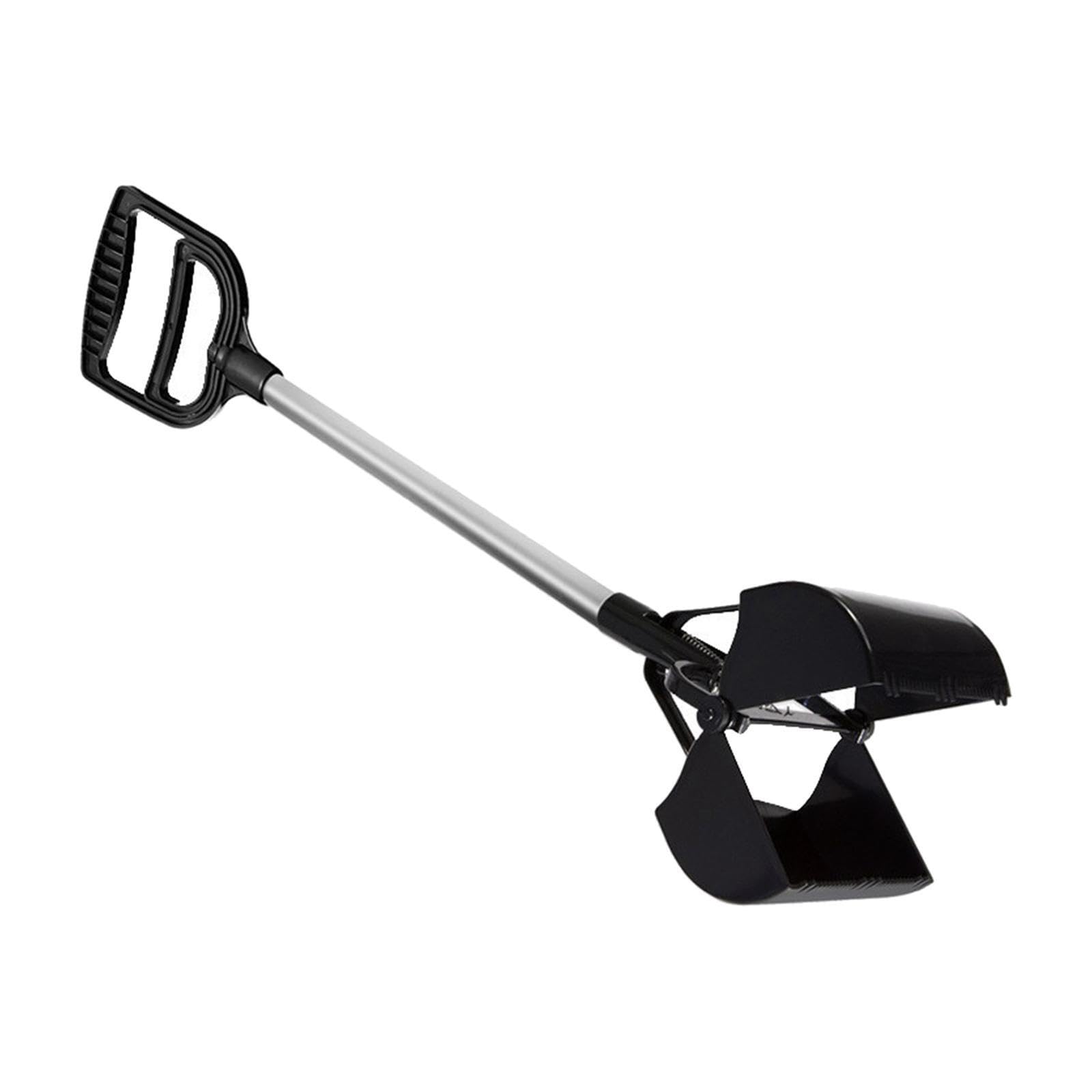Pala de Limpieza sin Esfuerzo Pala de fácil Agarre con Mango Largo Herramienta portátil para Limpiar Conejos al Aire Libre para dueños de Mascotas Limpieza de Patios