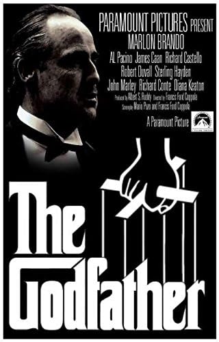 Poster Professionals The Godfather Movie Poster for Office, Schools Walls, Doors, Study Rooms, Bedrooms, Halls (Satin, 4x36-inch, Multicolour)