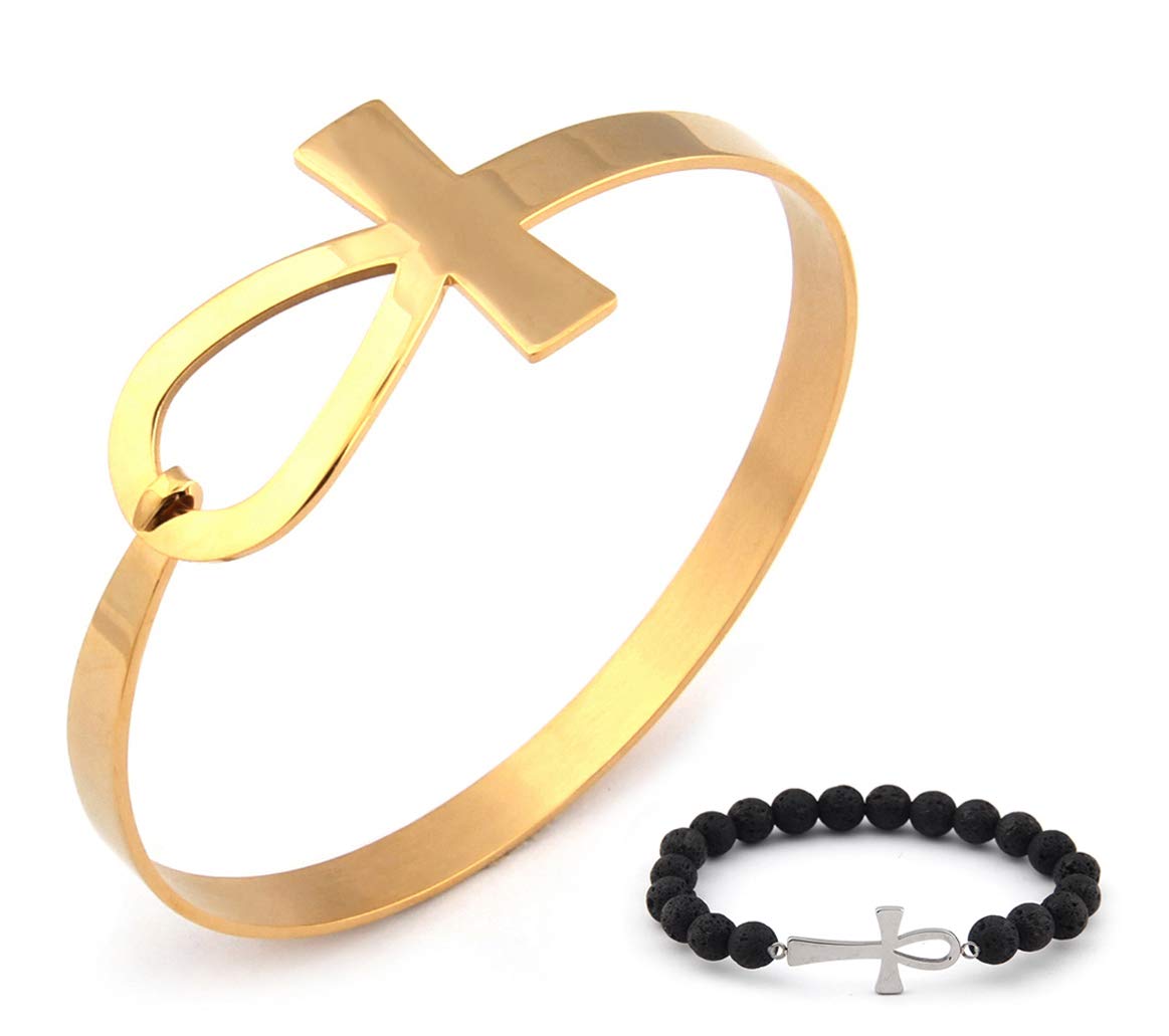 GungneerGungneer Viking Wolf Fenrir Pendant Necklace For Men Women Stainless Steel Wheat Chain Norse Amulet Talisman