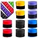 HAPPY FINDING 10 Stück Griffband Anti-Rutsch Overgrip Badminton Grip für Tennis Griffbänder Squash Schläger Anti Slip und Saugfähigen Griff