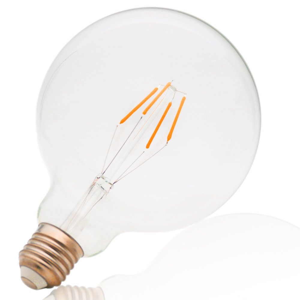 Edison żarówka LED w stylu retro E27 E27 AC 220 V LED C35 G45 A60 ST64 G80 G95 G125 Vintage G125 G125 E27 4.00 W 220,00 V