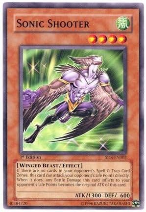 Yu-Gi-Oh! - Sonic Shooter (SD8-EN002) - Structure Deck 8: Lord of The Storm - 1ª Edición - Común