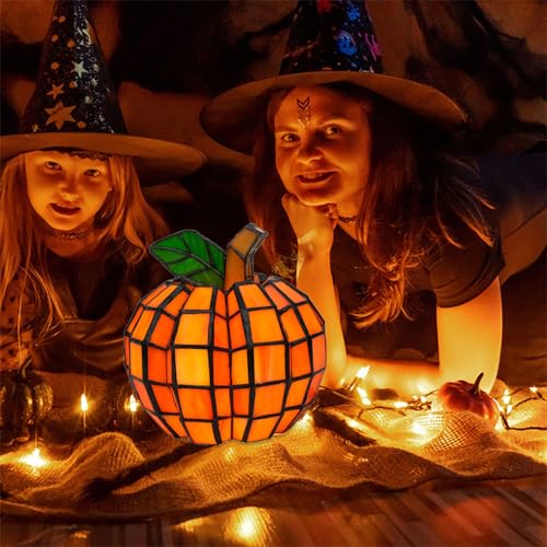 Décoration de citrouilles lumineuses LED pour table d'automne - 2