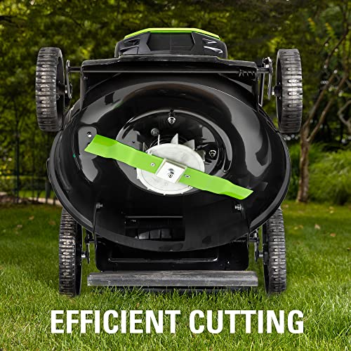 Image of Greenworks Replacement Lawn Mower Blade (Fits : 17' Mower / MO40B411 / MO40B01 / MO48B2210 / MO10B00)