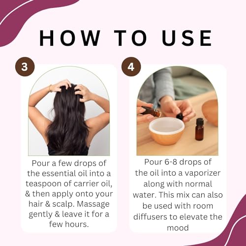 Image of Aroma Treasures Lavender French Essential Oil | 100% Pure & Natural Theraputic Essential oil for healthy Skin, body, Aromatherapy - 10ml