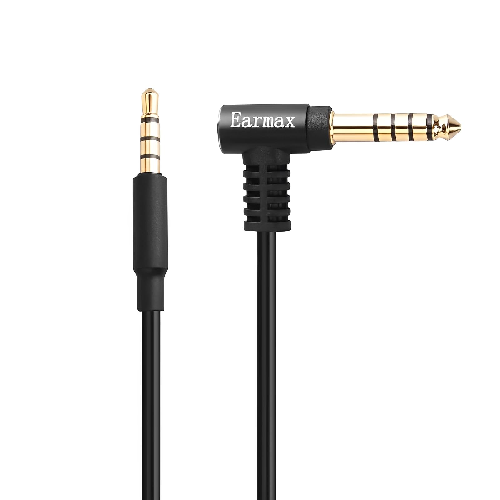 Earmax 4.4mm 2.5mm to 3.5mm OCC Upgrade Balanced Cable 4ft Compatible with Beats Monster Philips Solo 2 3 DEVA PRO Headsets