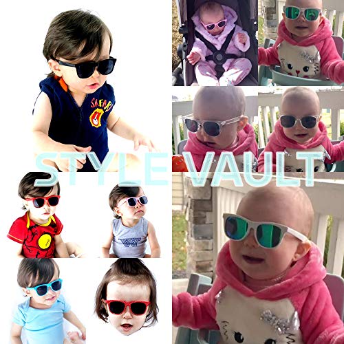 Kd3006 Infant Baby Age 0-24 Months Retro 80s Toddler Sunglasses4