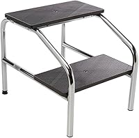 GiMa 27977 Trittschemel mit zwei Stufen, zerlegbar