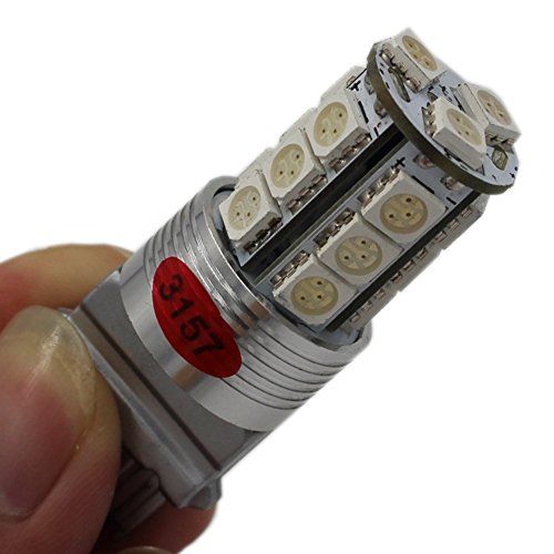 2-Pack 3157 3047 3057 4114 Extremely Bright Red