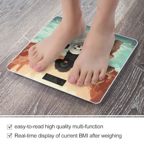 Báscula Digital Poodles Dogs 180kg con Display LCD miniatura 5