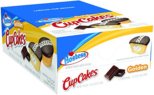 Hostess Cupcakes, Golden, 3.17 Ounce, 6 Count (Pack of 6)