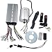 1Set motore elettrico 72V 3000W, motore brushless controller 48V - 72V 50A, Cowgirl Twist Throttle, Accensione elettronica Blocco Scooter Kit (Color : Motor with foot)