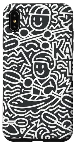 Kayak Canoes-Boat Kayaking, JbN tBbVO JbN V[JbN ނ JbN X}zP[X iPhone XS Max p