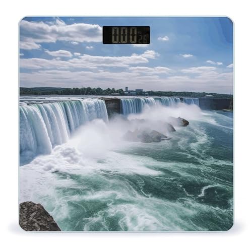 Báscula Digital Niagara Falls con Pantalla LCD Grande miniatura 1