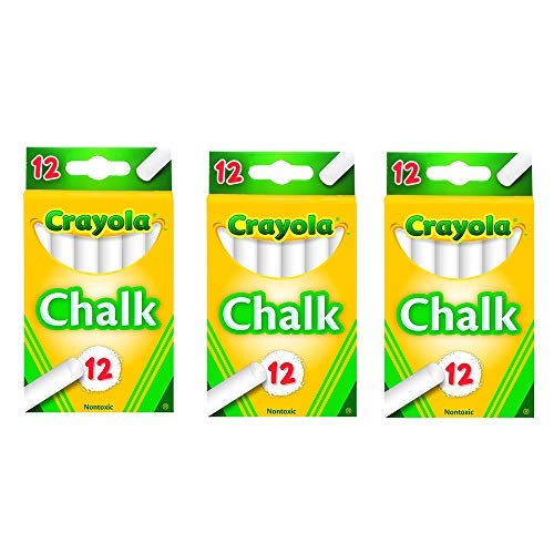 White Chalk 12 Each 3 Pack