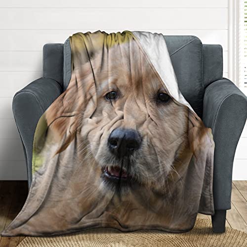 Plaid canapé polelle chiot mignon couverture flanelle lit douce 100x130cm - 8