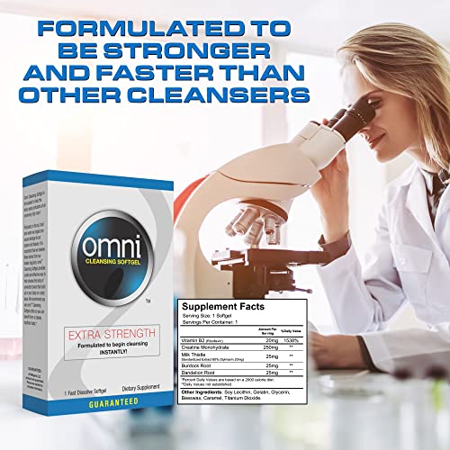 Wellgenix P-OSG Omni Herbal Detox Cleanse Softgel: Fast Acting Body Detox, Quick Flush Toxin Removal, Herbal Cleanse Detox To Flush Your System thumb #4