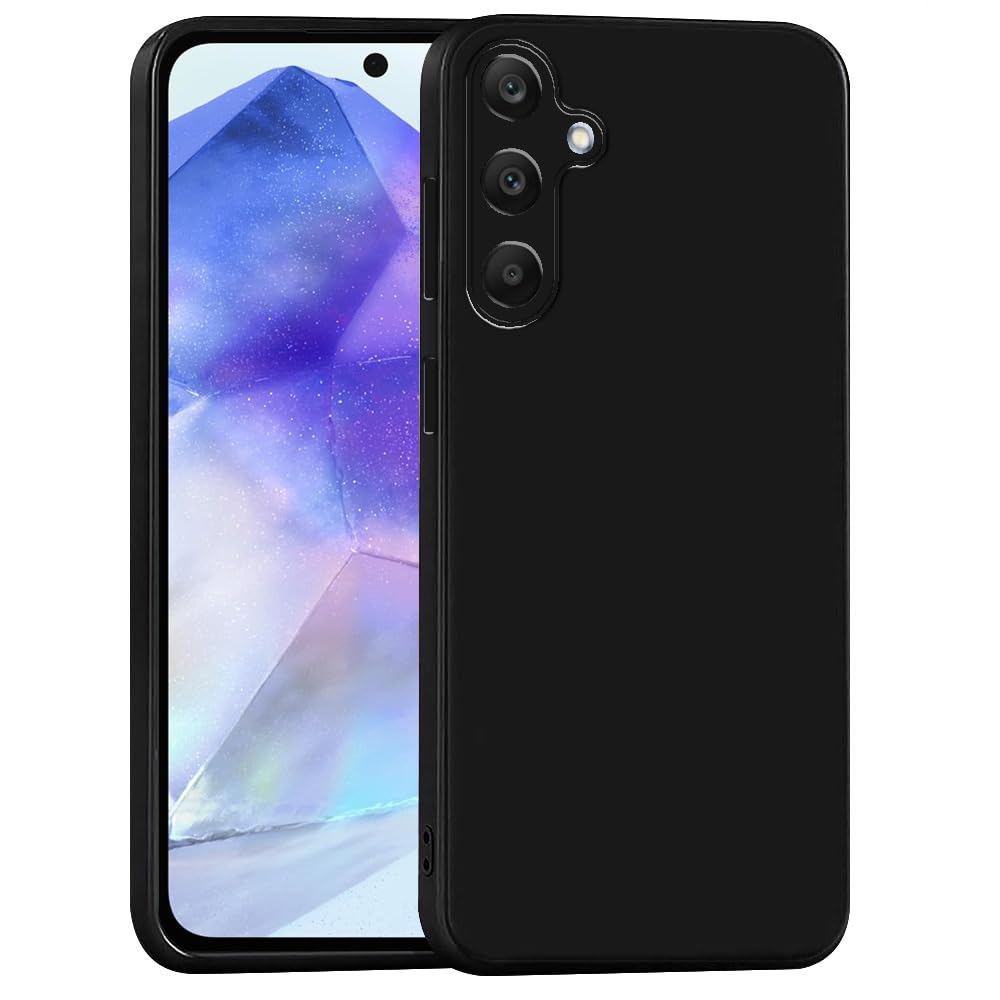 amazon basics Mobile Cover for Samsung Galaxy A55 5G | Full Camera Protection | Premium Liquid Silicon Case | Flexible Bumper Case for Samsung Galaxy A55 5G (Purple) (B0D5WGR8H4) Amazon Price History, Amazon Price Tracker