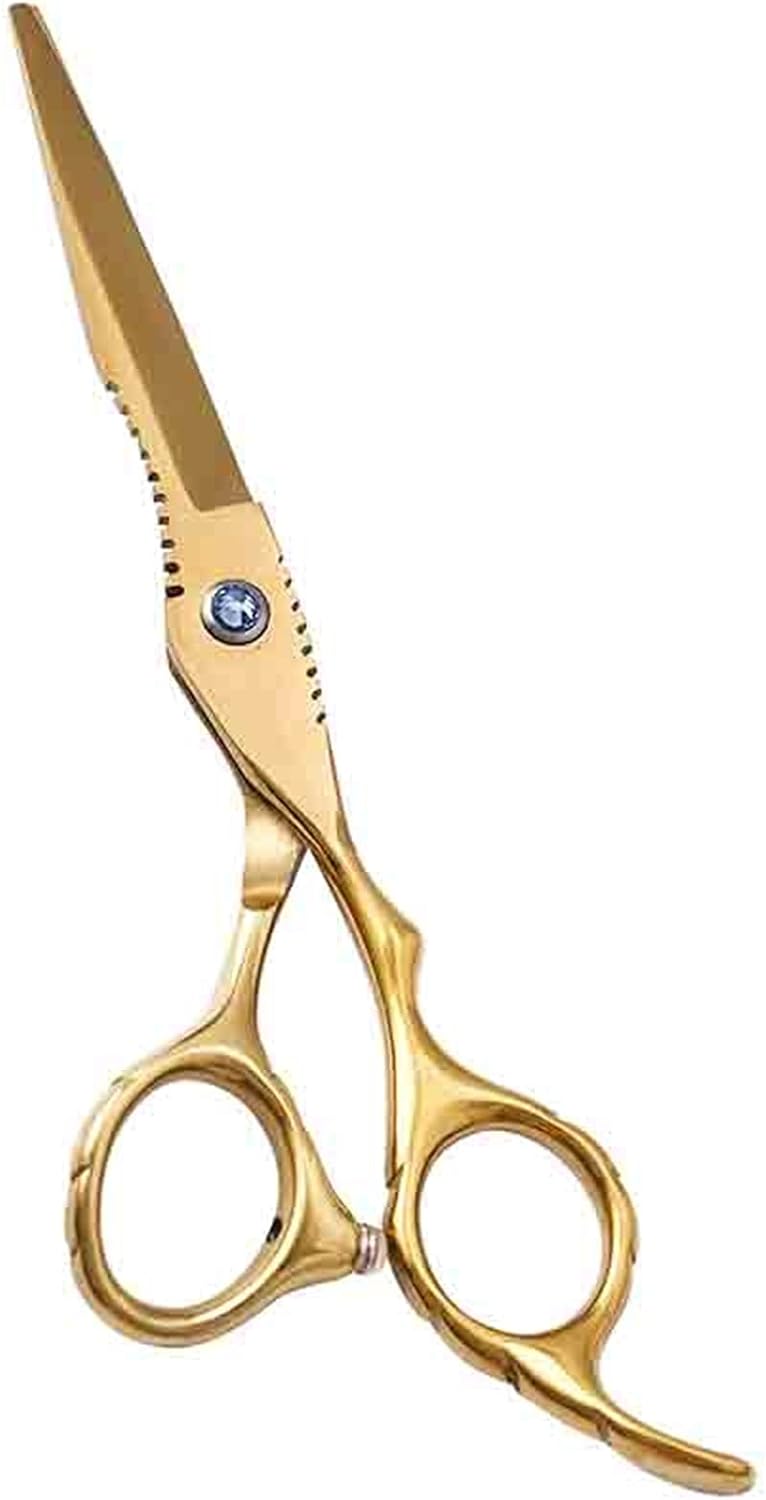 ヘアカットシザー 6インチ ヘアカットシザー 間引きシザーキット サロン理容室ドレッサー機器 理容室 美容師 カミソリエッジシザー