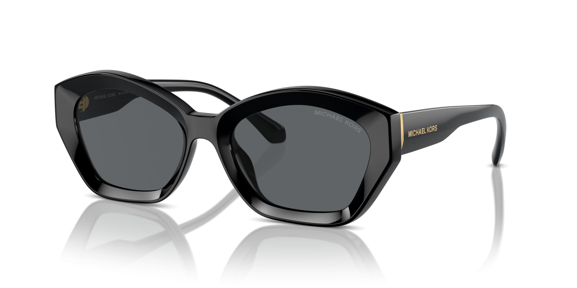 Michael Kors Mk2209u Bel Air - Gafas de sol de mariposa de ajuste universal para mujer