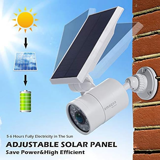 Solar Motion Sensor Lights Outdoor 9-Watt(110W Equ.) 1400-Lumen Aluminum Solar Motion Spotlights Flood Security for Outside Garden Driveway Garage Home, 2-Year 100% FREE Warranty Guarantee(White)