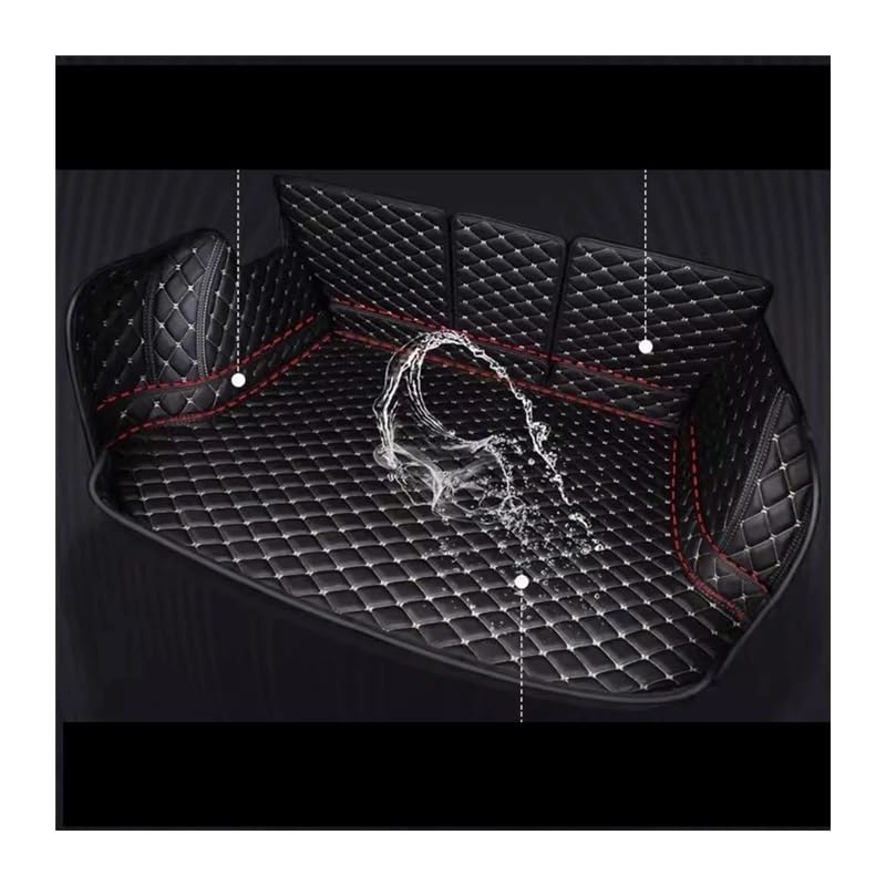 Tapis coffre voiture protection sol Model X 6 sieges housse anti-poussiere coffre
