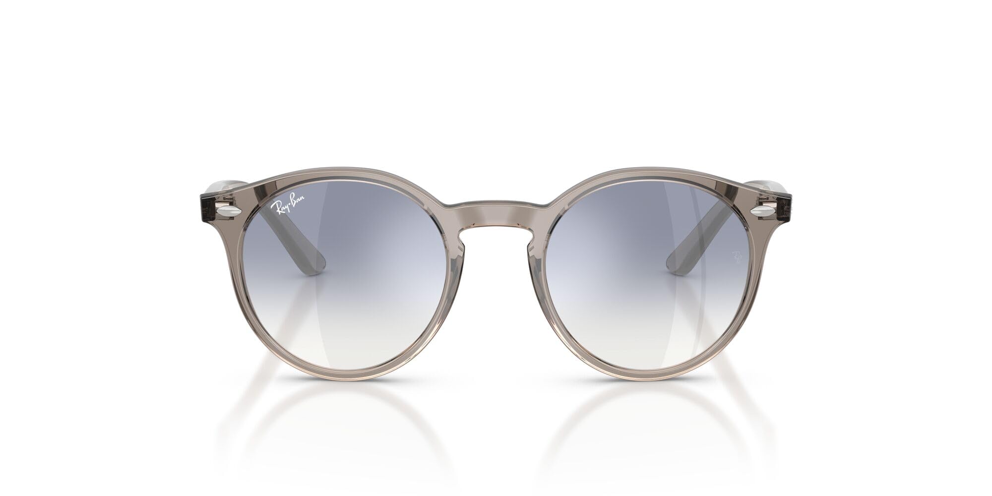 

                                                    Ray-Ban Kids RJ9064S Round Sunglasses, Transparent