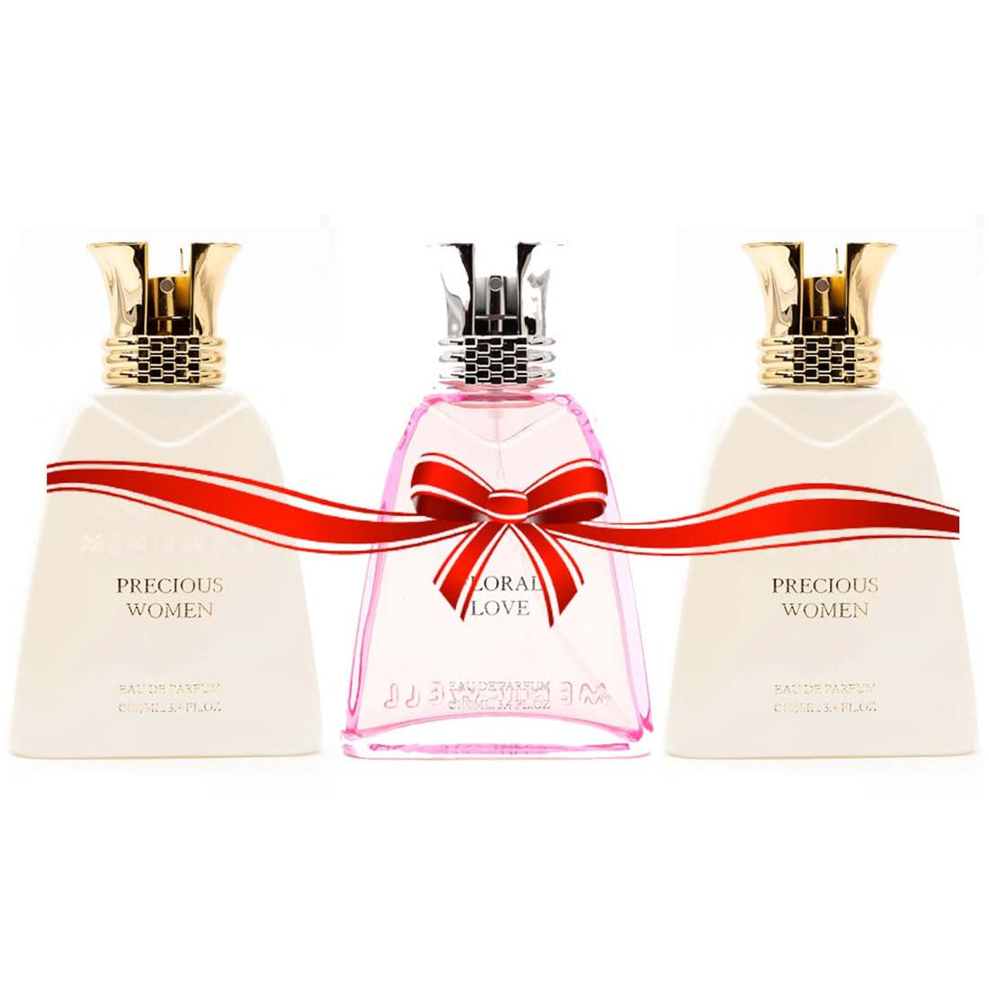 Premium Perfume Gift Set 3x100 ml for Women with Precious Women and Floral Love Perfume|Floral, Fruity Long Lasting EDP Fragrance Scent-image-13