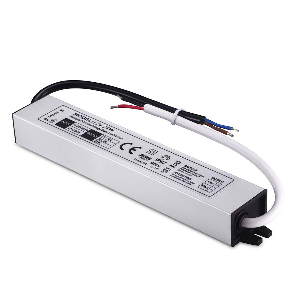 Buy LED Driver Low Voltage Outdoor Transformer 12V IP67 Waterproof